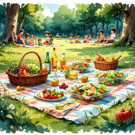 Как организовать семейный пикник