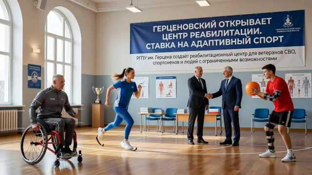 Герценовский открывает центр реабилитации. Ставка на адаптивный спорт